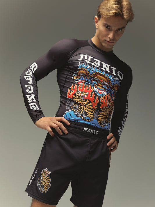 Rashguard manches longues MANTO TIGRES