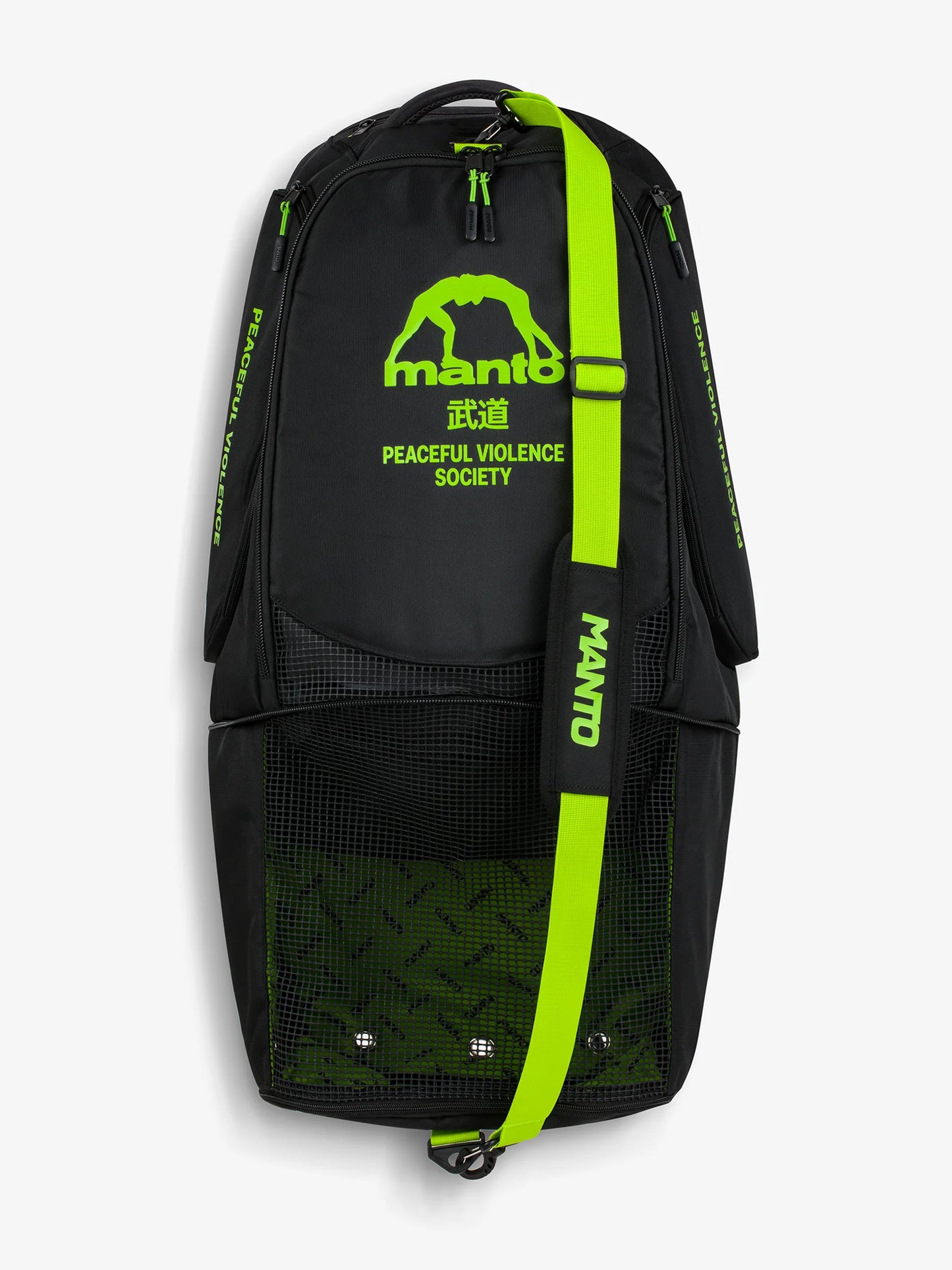 MANTO XL convertible backpack SOCIETY - Schwarz