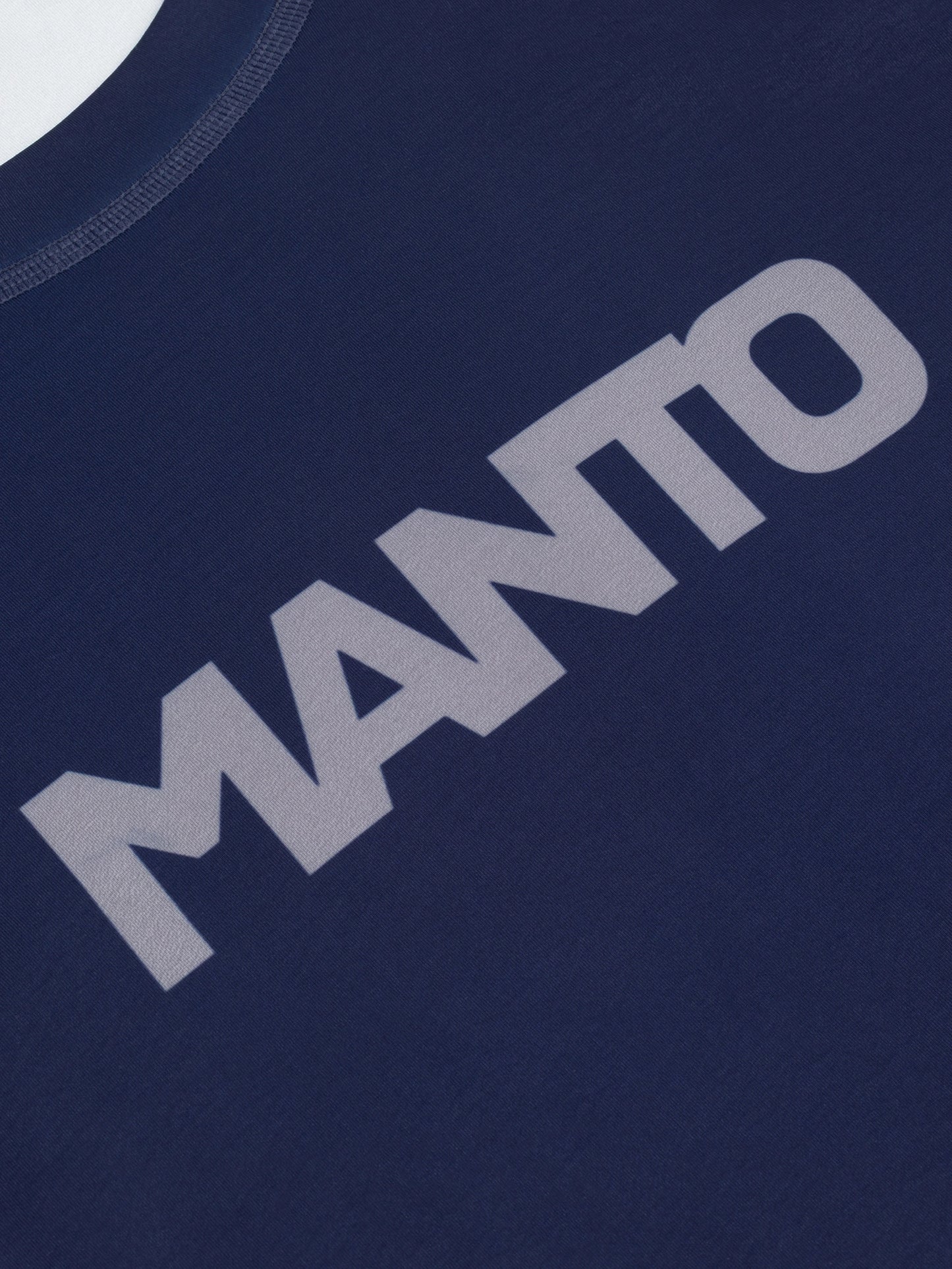 MANTO rashguard LOGO DUAL - Marineblau