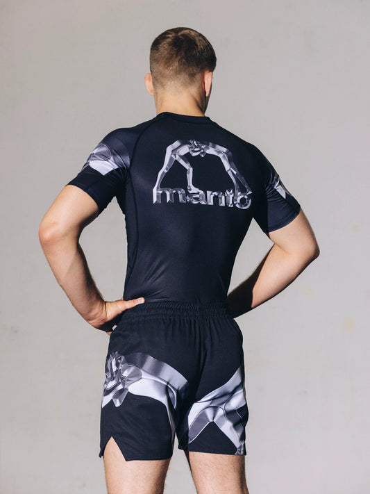 MANTO rashguard METAL - Schwarz
