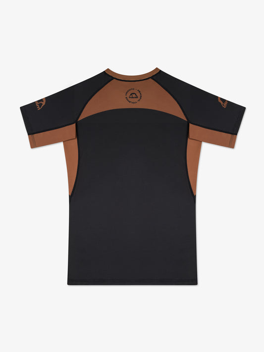MANTO rashguard RANKED 25 - Braungurt