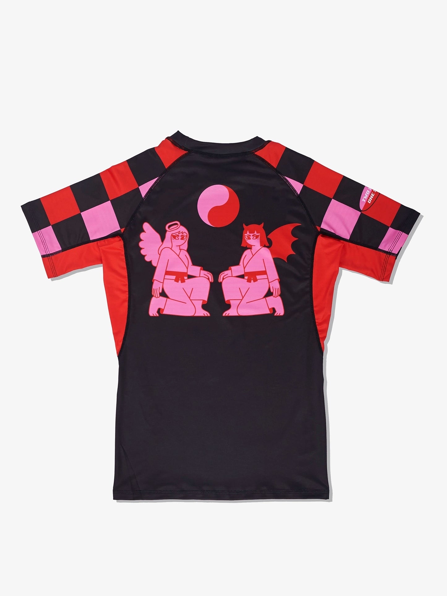 MANTO rashguard TWO SIDES - Schwarz