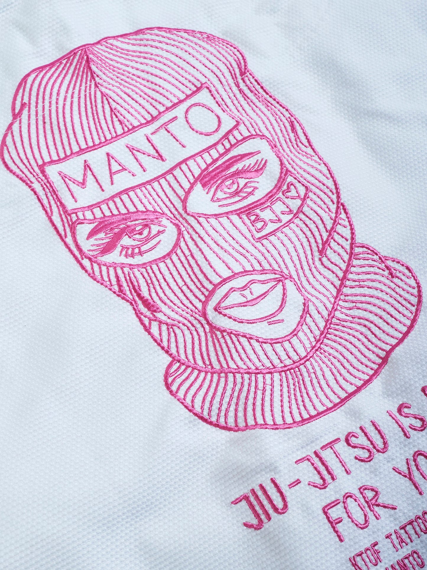 MANTO x KTOF "BALACLAVA" BJJ GI weiss