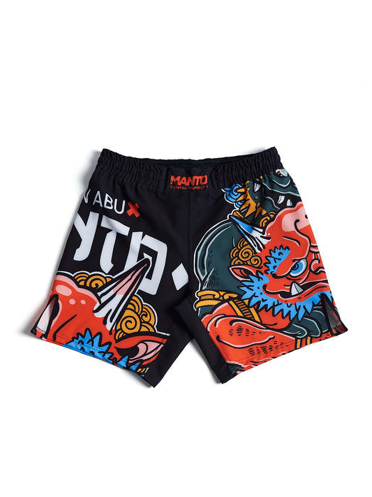MANTO x Yauhen Abu fight shorts ONI