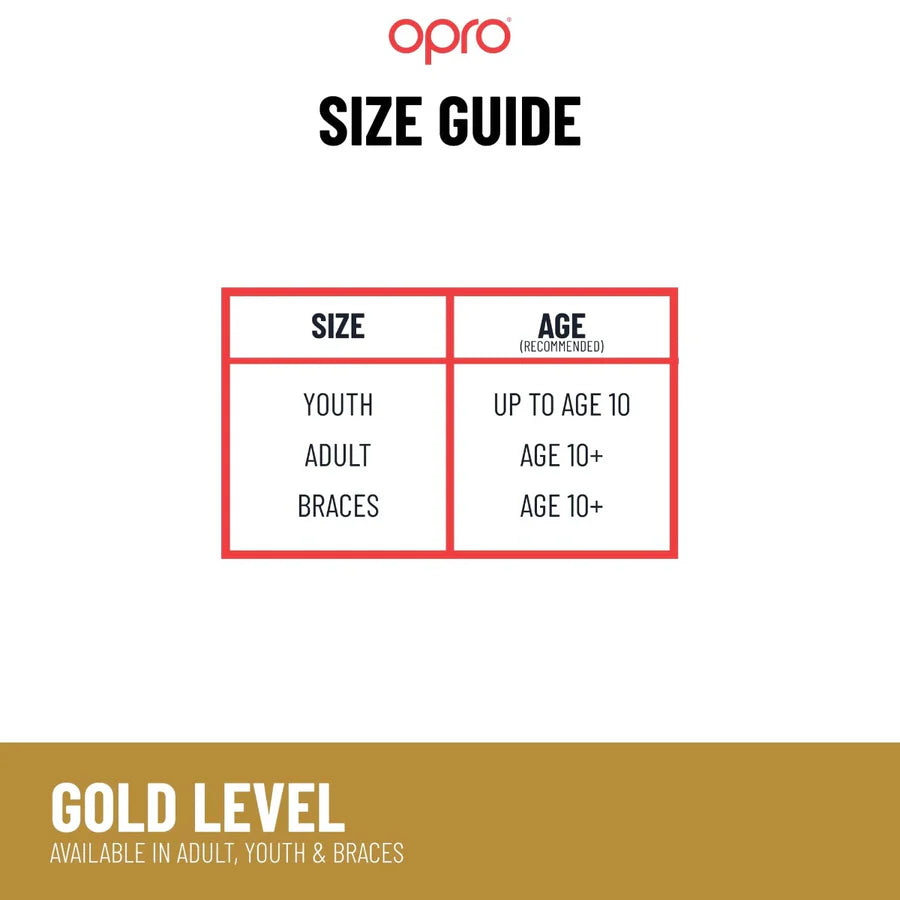 OPRO Zahnschutz Gold Level GEN5 - Weiss