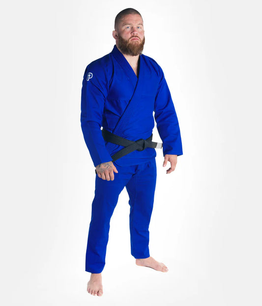 Progress JiuJitsu The Academy Gi - Blau (mit GRATIS Weissgürtel) - FIGHTWEAR