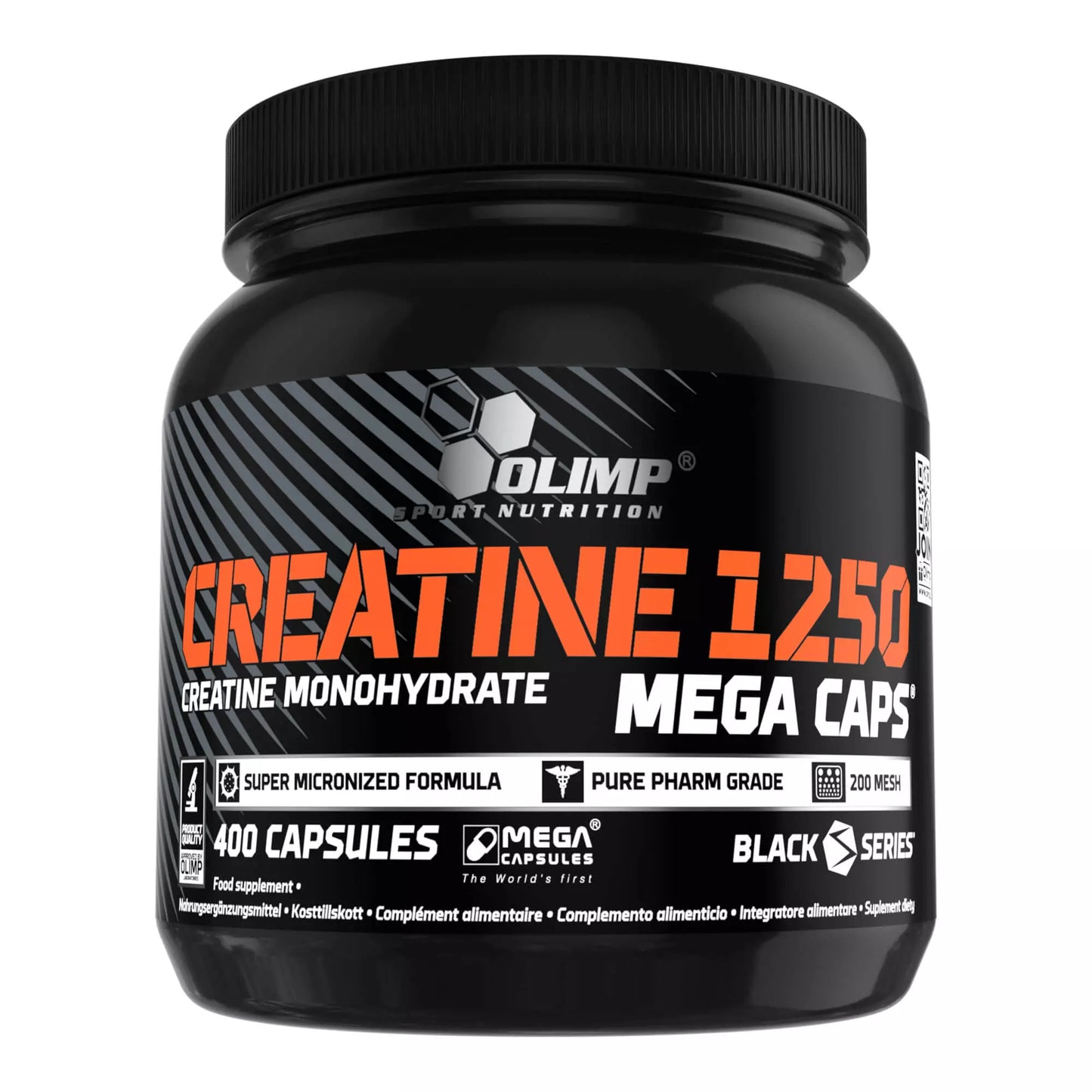 Olimp Créatine 1250 Mega Caps - 400 capsules