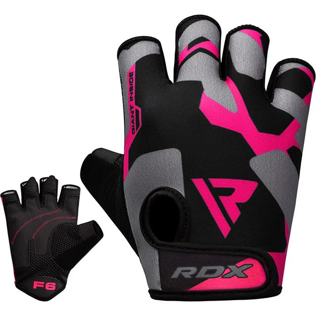 RDX F6 Rosa Frauen Fitnesshandschuhe