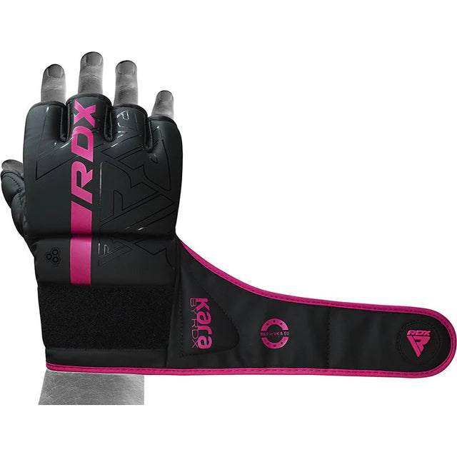RDX F6 KARA MMA Grappling Kampfhandschuhe Gepolstert - Pink