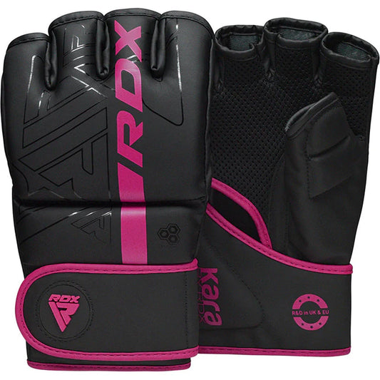 RDX F6 KARA MMA Grappling Kampfhandschuhe Gepolstert - Pink