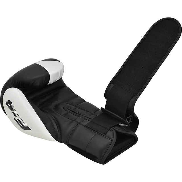 RDX F4 Sparring Boxhandschuhe Klettverschluss - Schwarz