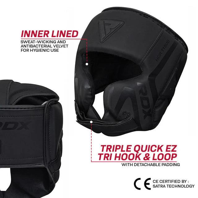 RDX T15 Noir protège-joue protection de la tête