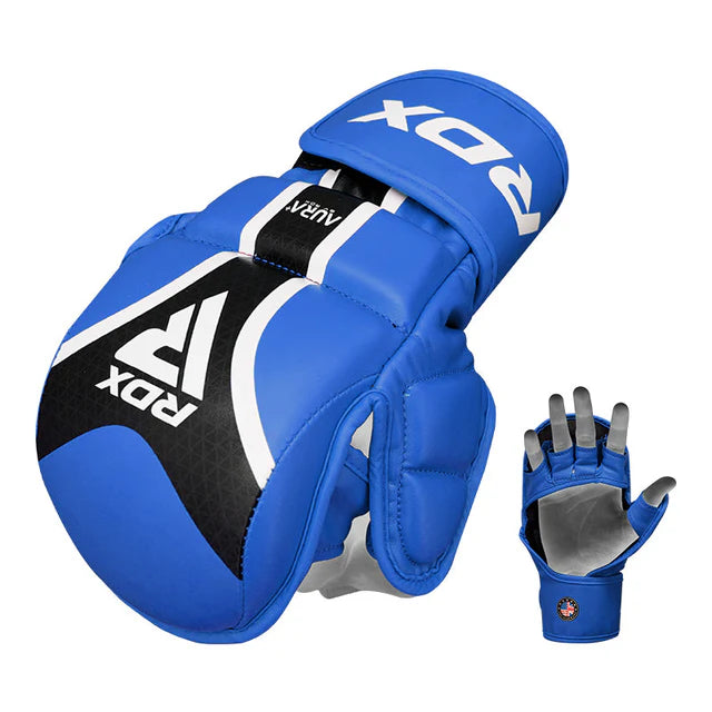 RDX MMA Handschuhe Shooter Aura Plus T-17 - Blau