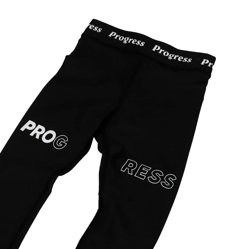 Progress Kids Pro Spats - Schwarz