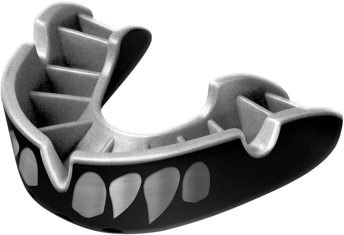 OPRO Zahnschutz Gold Jaws - Schwarz/Silber