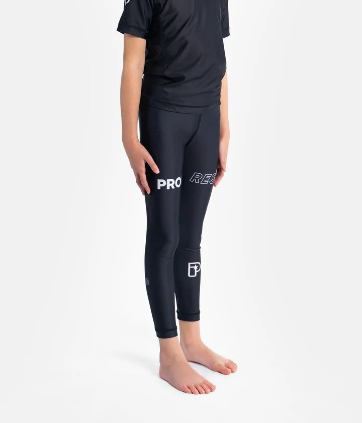 Progress Kids Pro Spats - Schwarz