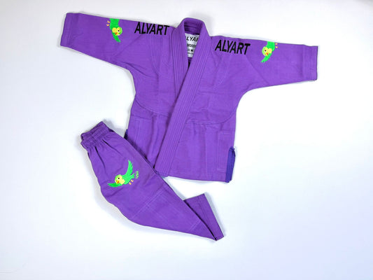 ALYART Kids Papagei Jiu Jitsu Gi