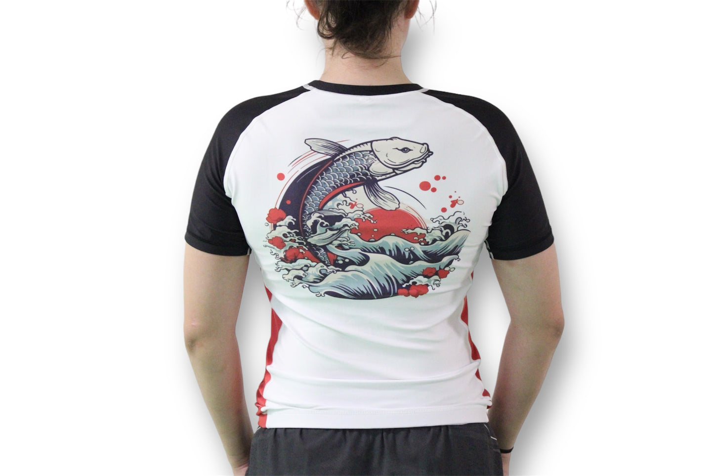 Rashguard BJJ AA pour femme Koi Fish