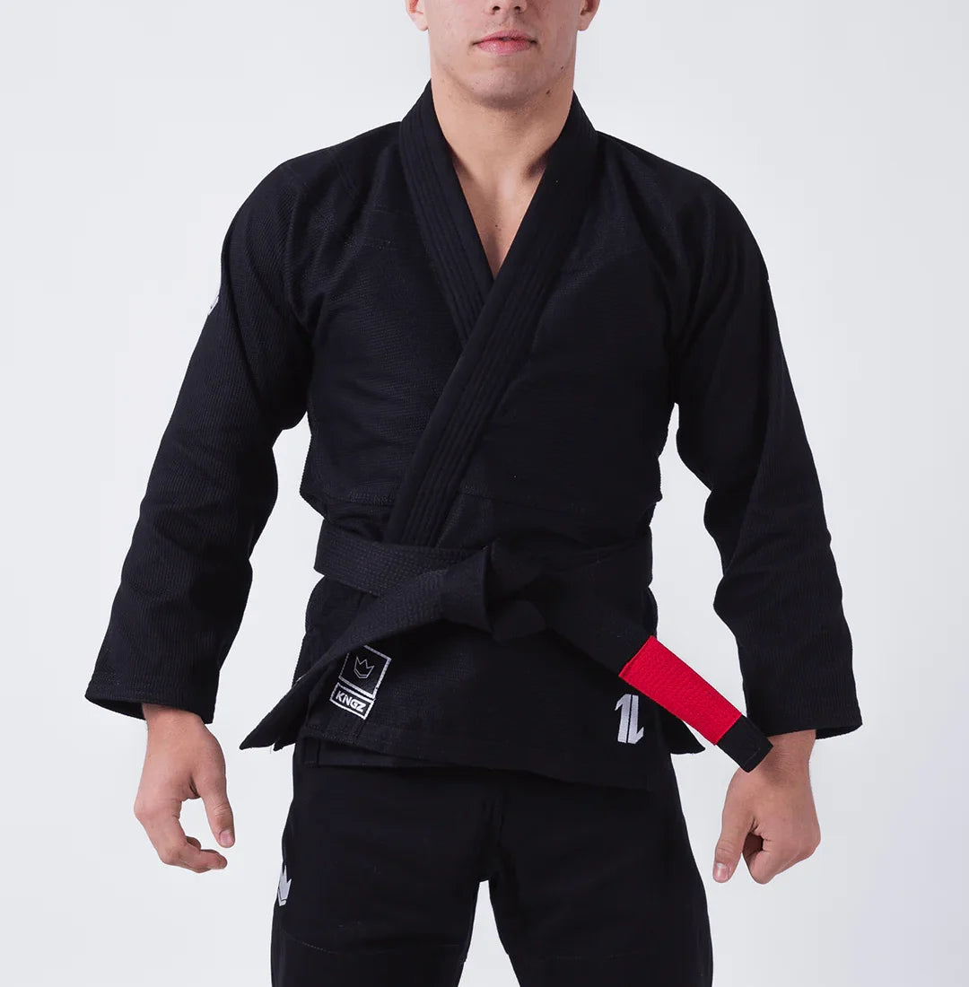 Kingz The ONE Jiu Jitsu Gi - Schwarz - GRATIS Weisser Gürtel - FIGHTWEAR