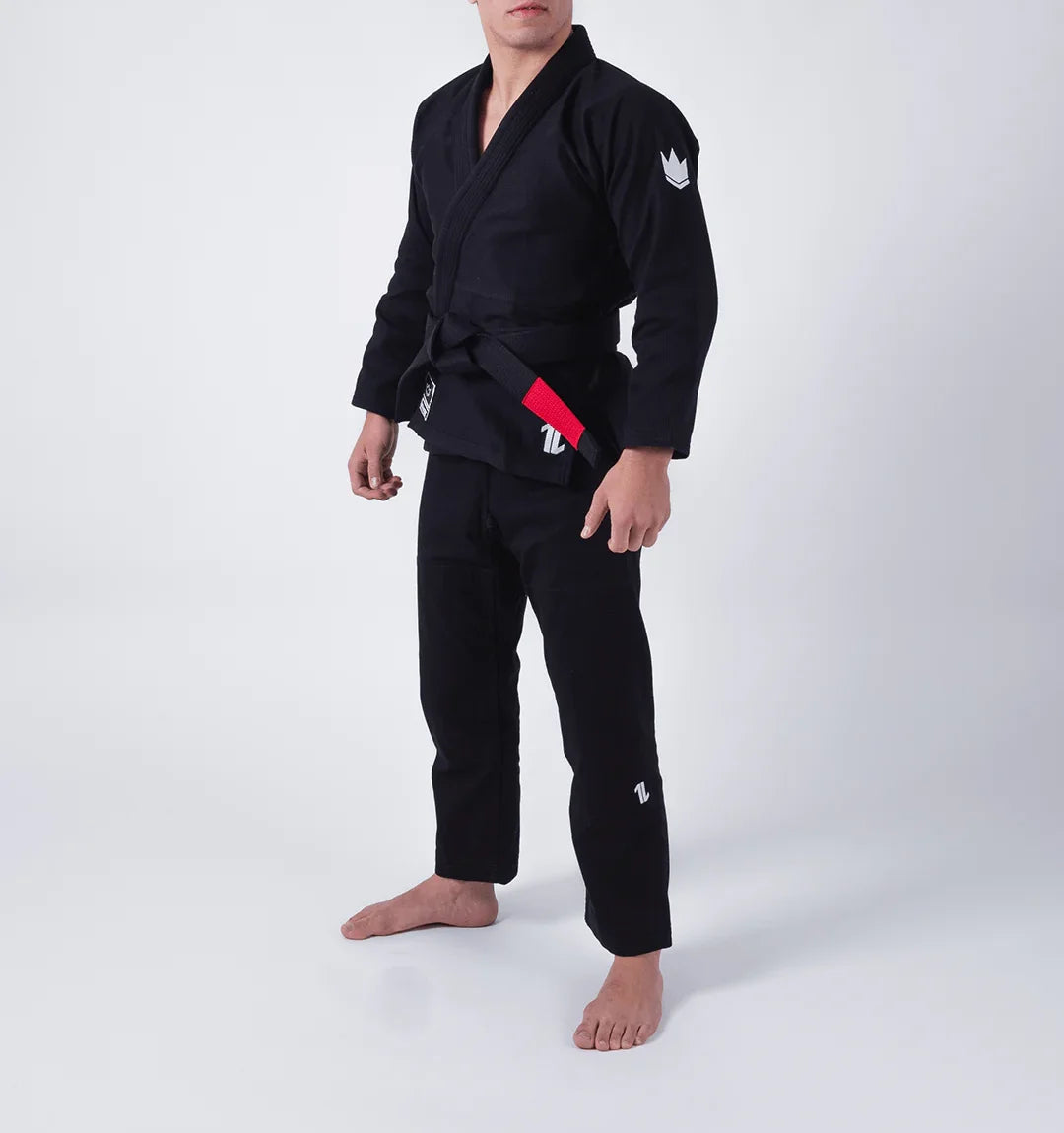 Kingz The ONE Jiu Jitsu Gi - Schwarz - GRATIS Weisser Gürtel - FIGHTWEAR