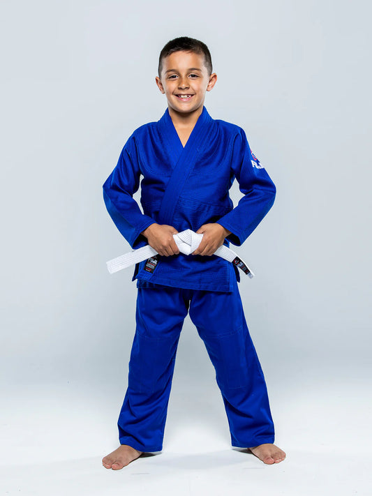 FUJI Single Weave Judo Gi - Blau