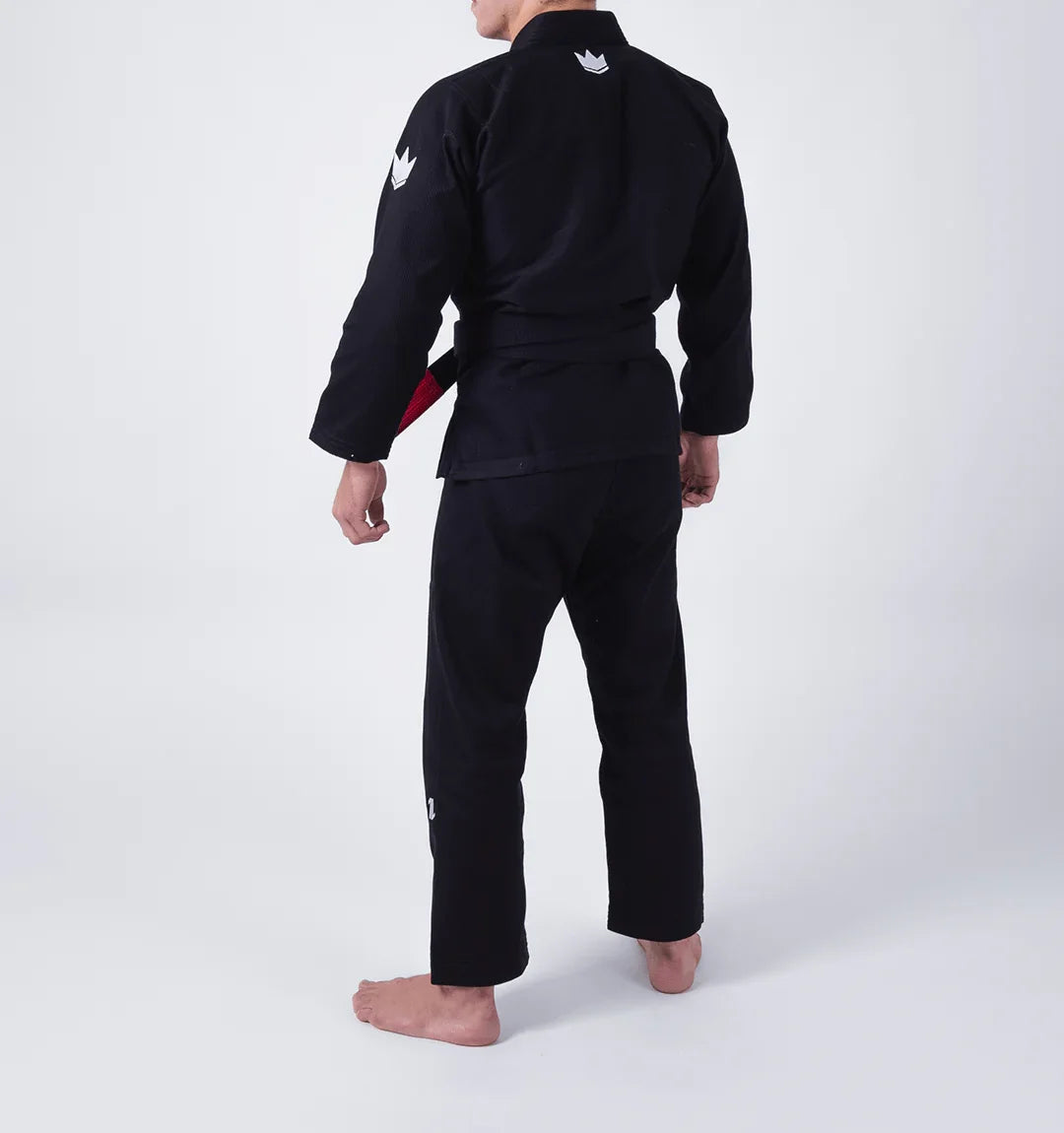 Kingz The ONE Jiu Jitsu Gi - Schwarz - GRATIS Weisser Gürtel - FIGHTWEAR