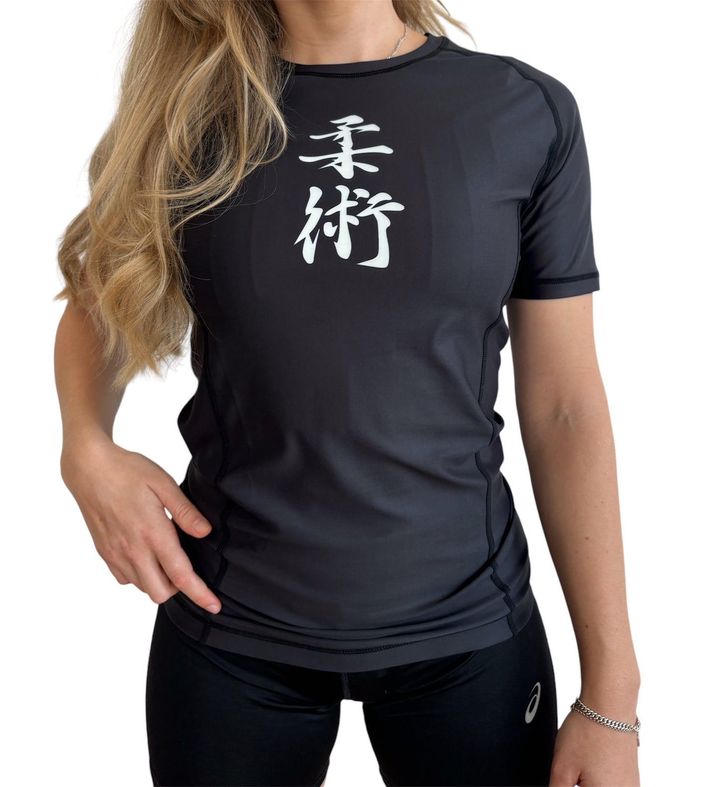 Rashguard AA JIUJITSU Performance pour femmes - Noir