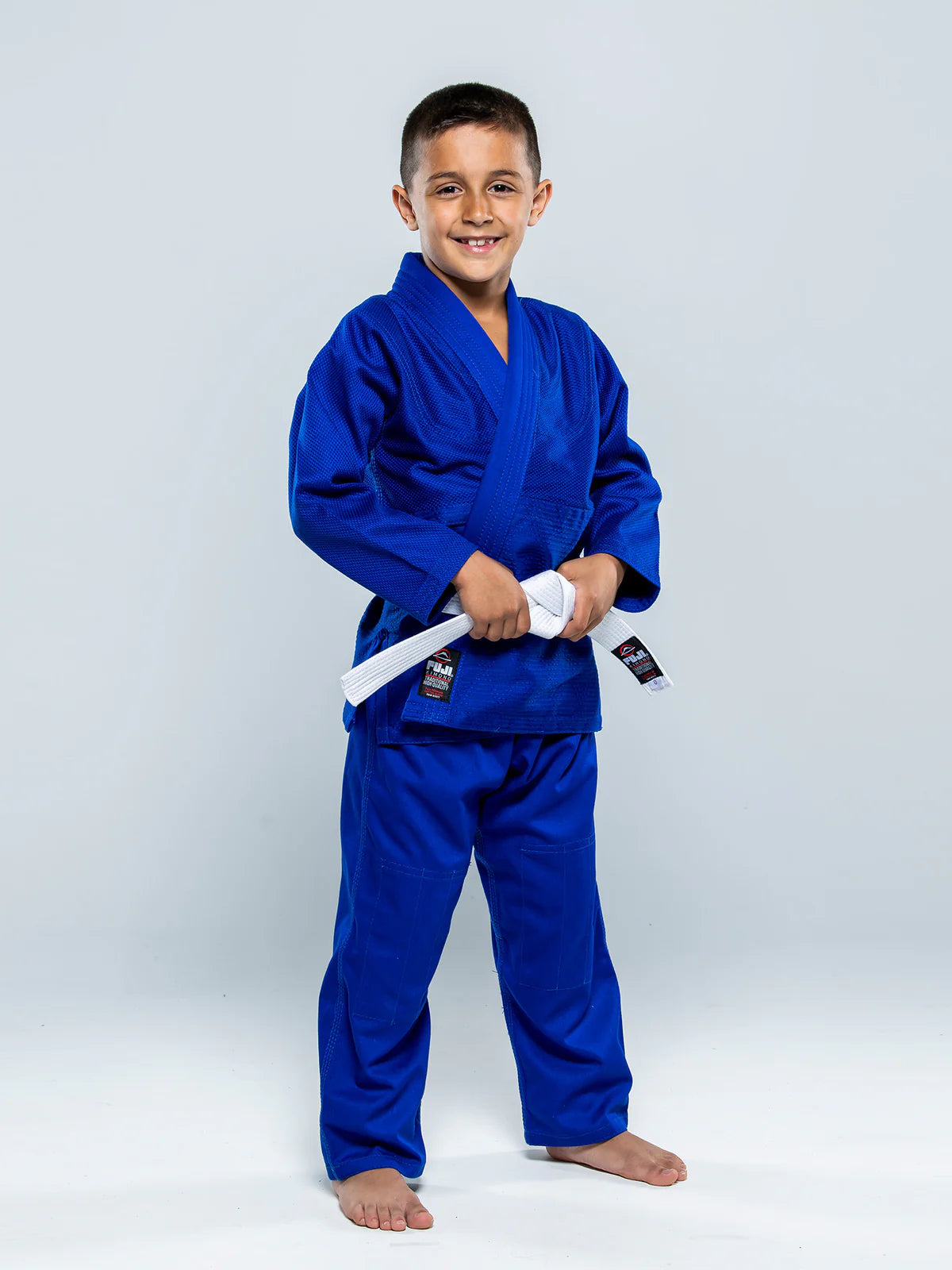 FUJI Single Weave Judo Gi - Blau