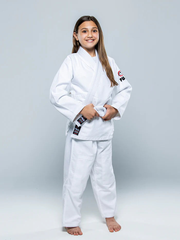 FUJI Single Weave Judo Gi - Weiss - FIGHTWEAR