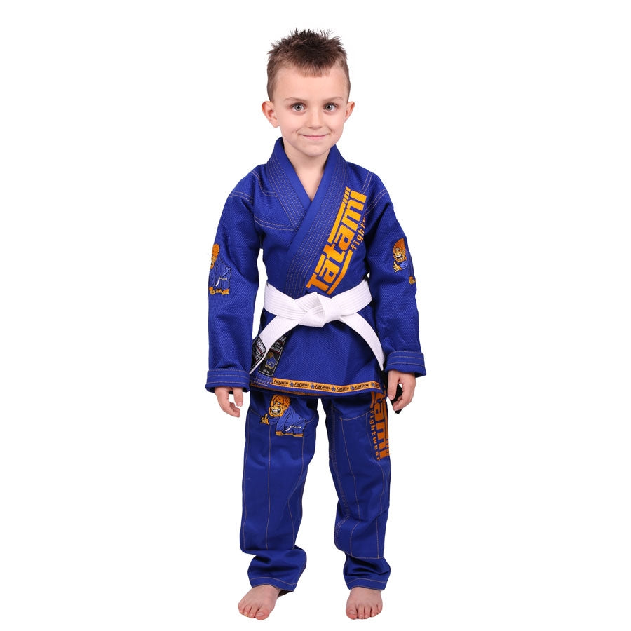 Tatami Meerkatsu Kids Animal BJJ Gi - Royal Blau