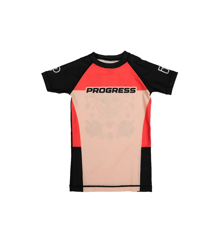 Rashguard Progress Kids con teschio di zucchero