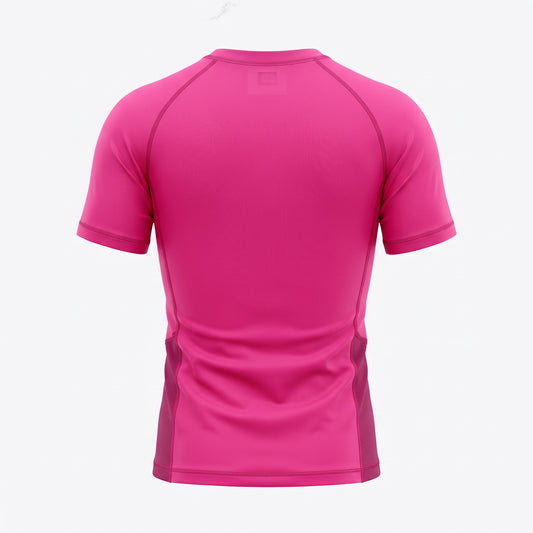 ALYART Core Women’s BJJ Rashguard - Pink - FIGHTWEAR