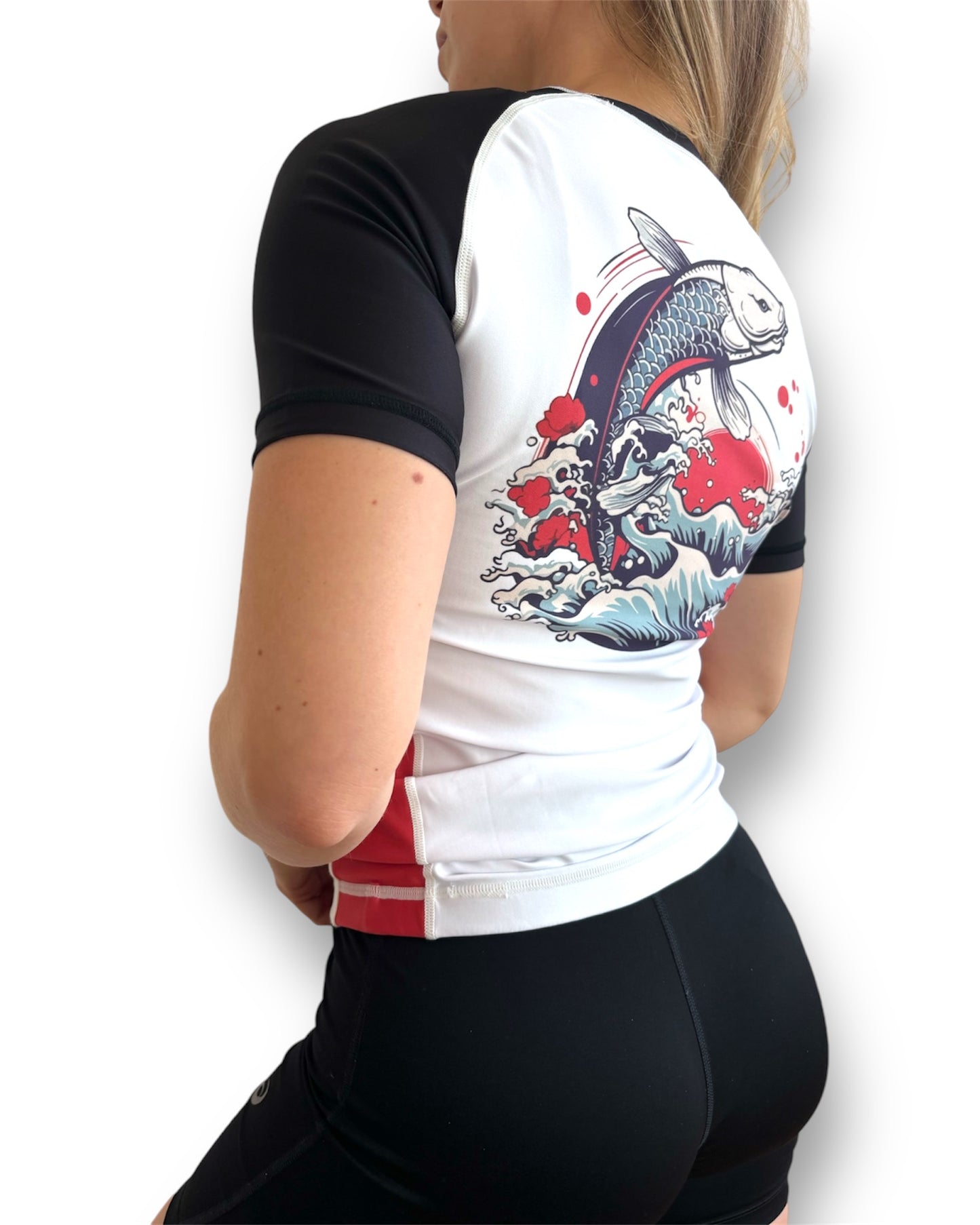 Rashguard BJJ AA pour femme Koi Fish