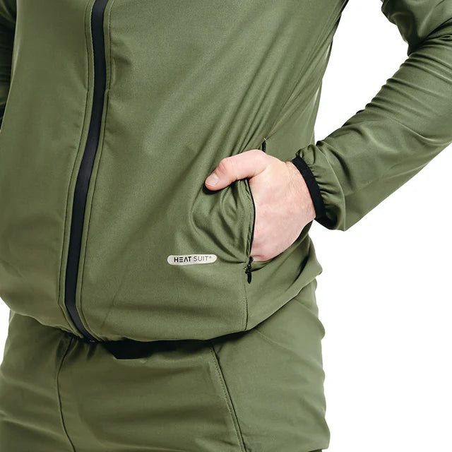 RDX H2 Gewichtsverlust Saunaanzug - Militärgrün