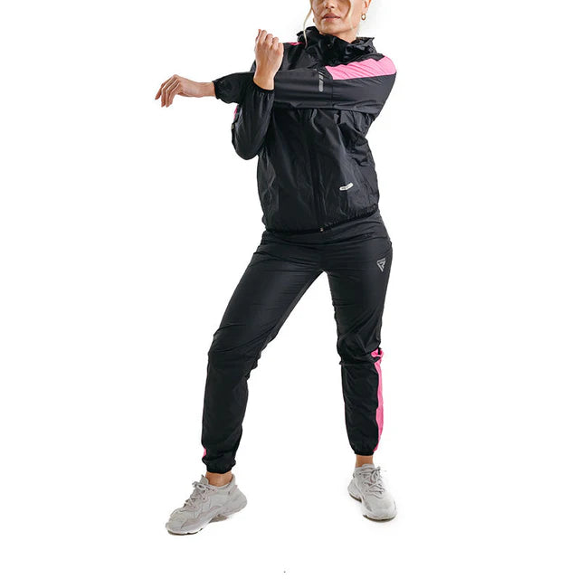 Combinaison de sudation amincissante RDX H1 pour femme - Rose