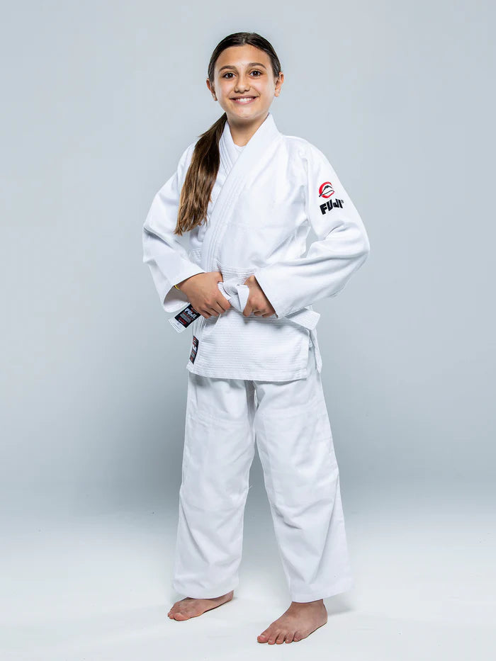 FUJI Single Weave Judo Gi - Weiss - FIGHTWEAR