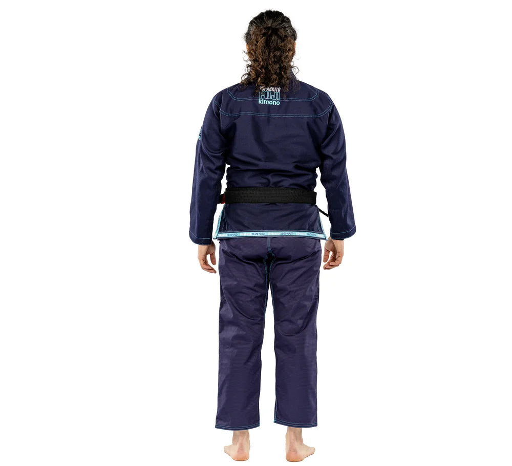 FUJI Suparaito Womens BJJ Gi Crane Edition - Navy - FIGHTWEAR