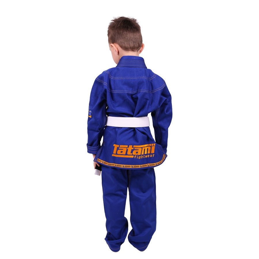 Tatami Meerkatsu Kids Animal BJJ Gi - Royal Blau - FIGHTWEAR