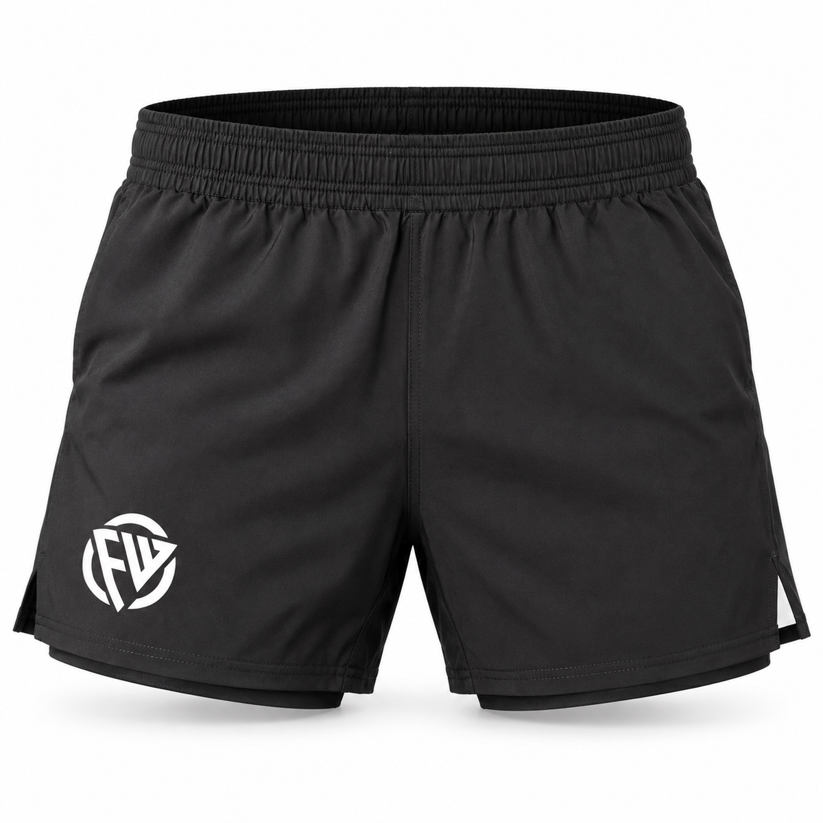 FW High Cut MMA Dual Layer Grappling Shorts