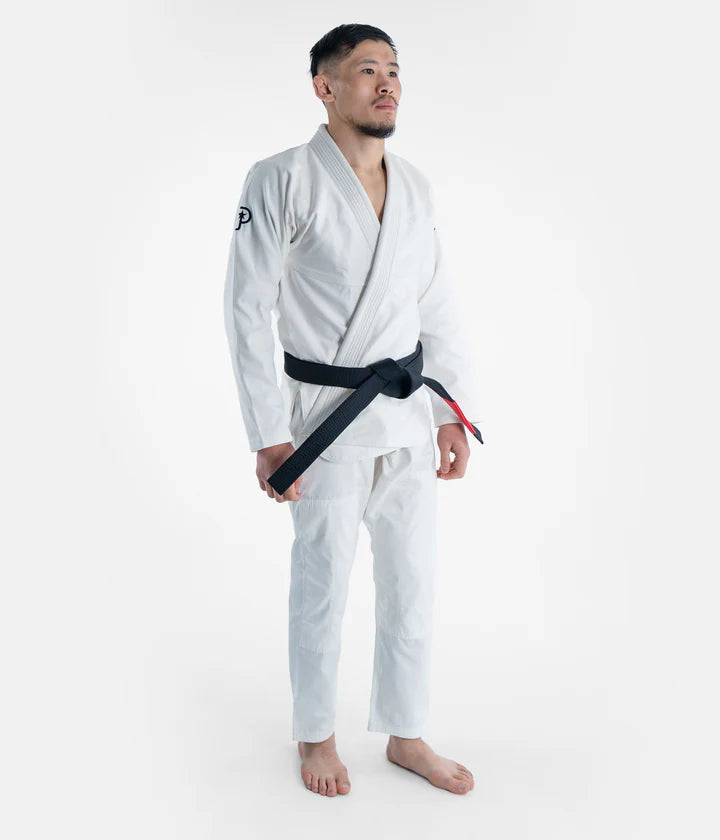 Progress JiuJitsu The Academy Gi - Weiss (mit GRATIS Weissgürtel) - FIGHTWEAR