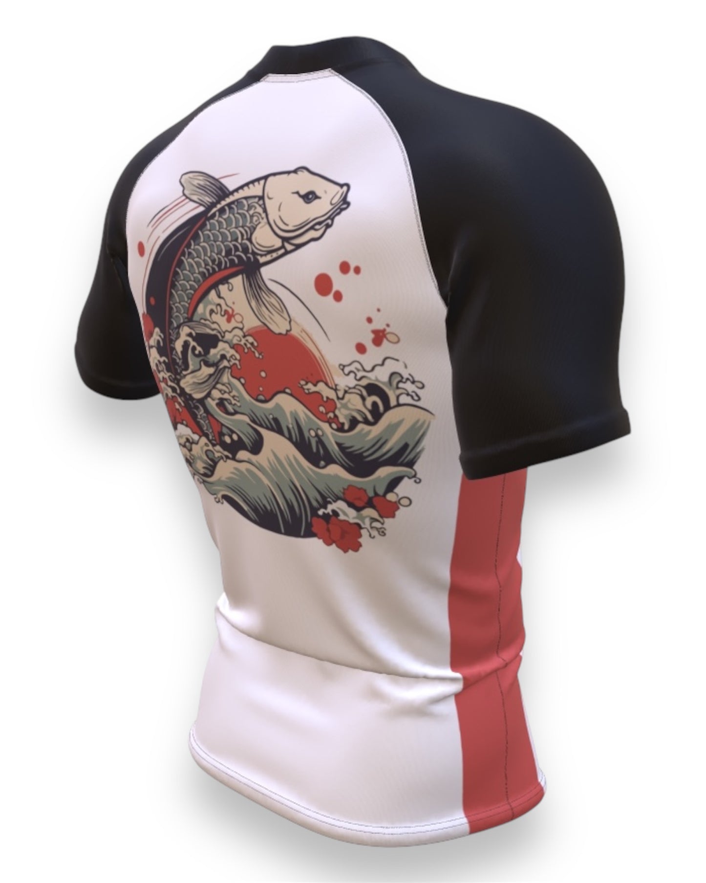 Rashguard BJJ AA pour femme Koi Fish