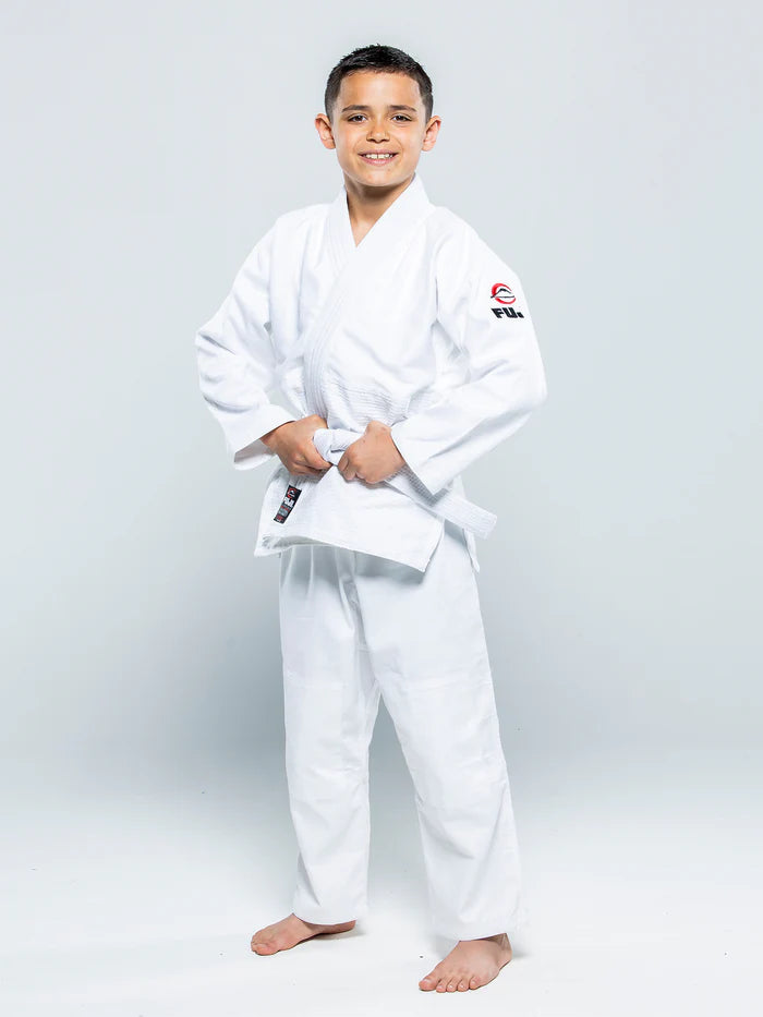 FUJI Single Weave Judo Gi - Weiss - FIGHTWEAR