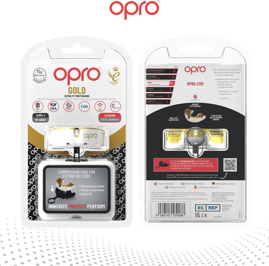 OPRO Zahnschutz Gold Level GEN5 - Weiss
