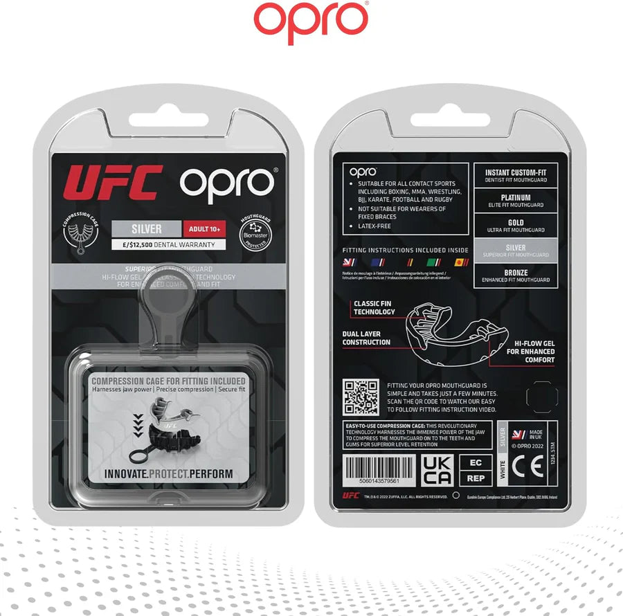 OPRO "UFC" Zahnschutz GEN5 - Silber