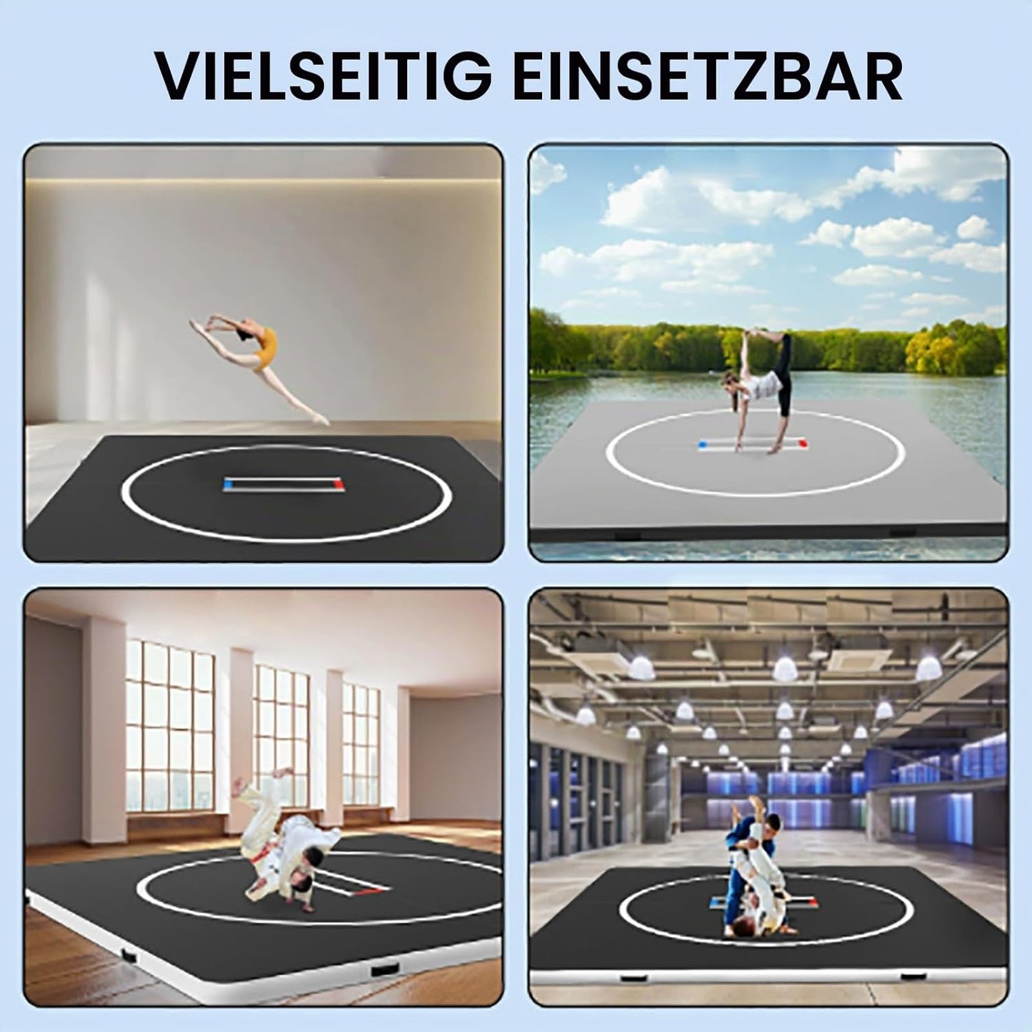 FW BJJ Matte  - Grappling Matte - Wrestling Matte - Judo Matte - Gymnastics Matte