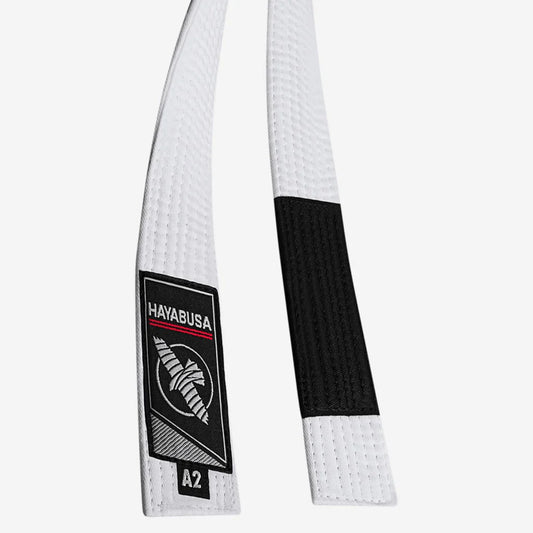 Ceinture de BJJ de luxe Tatami Fightwear - Blanc Ceinture de BJJ de luxe Tatami Fightwear - Blanc