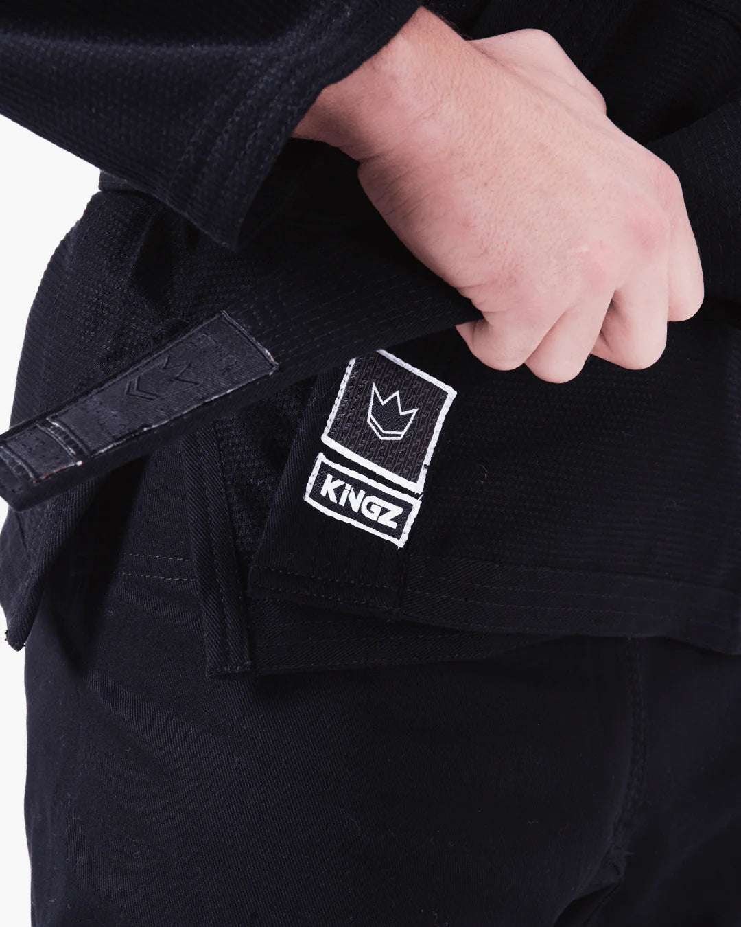 Kingz The ONE Jiu Jitsu Gi - Schwarz - GRATIS Weisser Gürtel - FIGHTWEAR