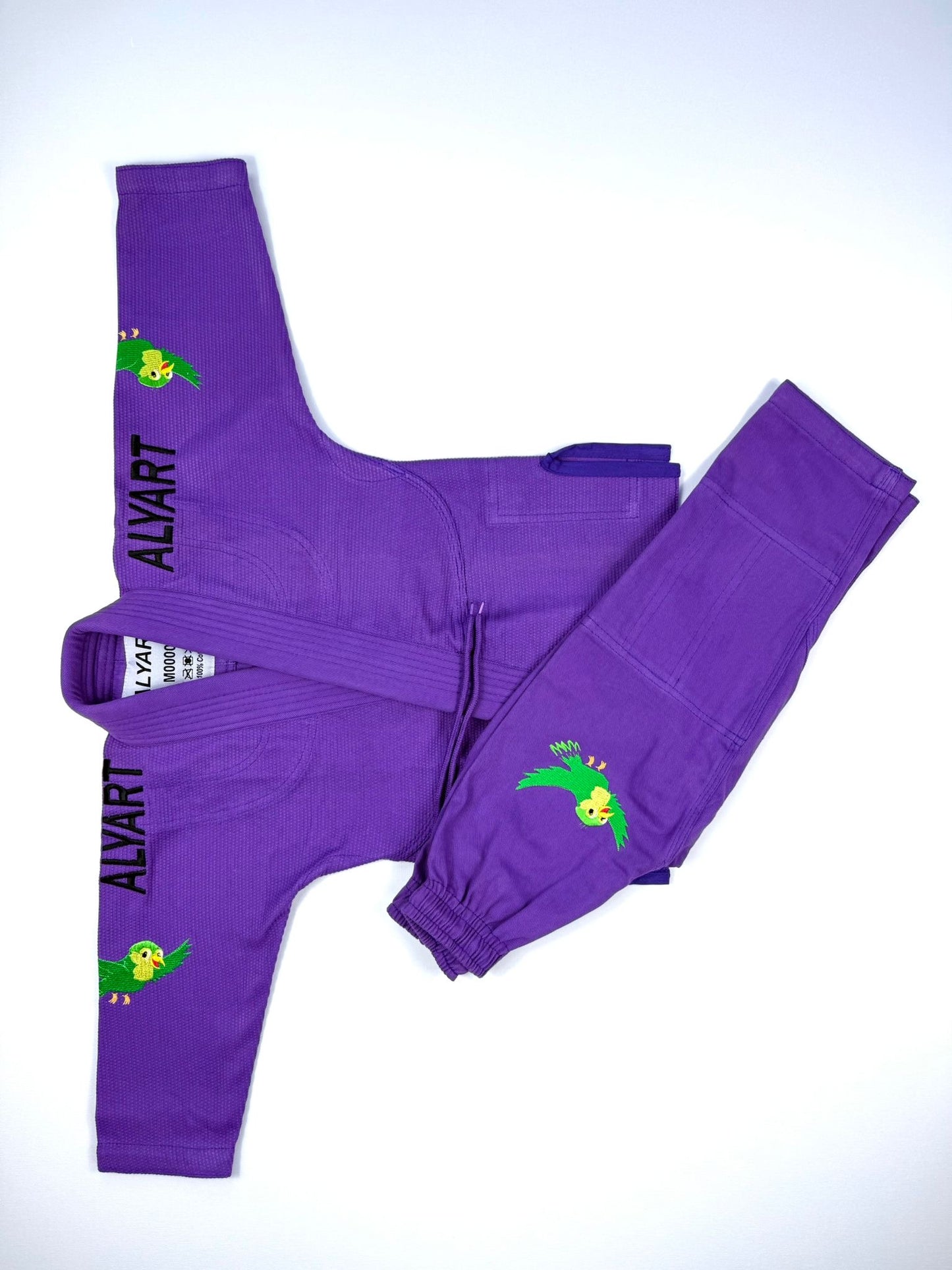 ALYART Kids Papagei Jiu Jitsu Gi