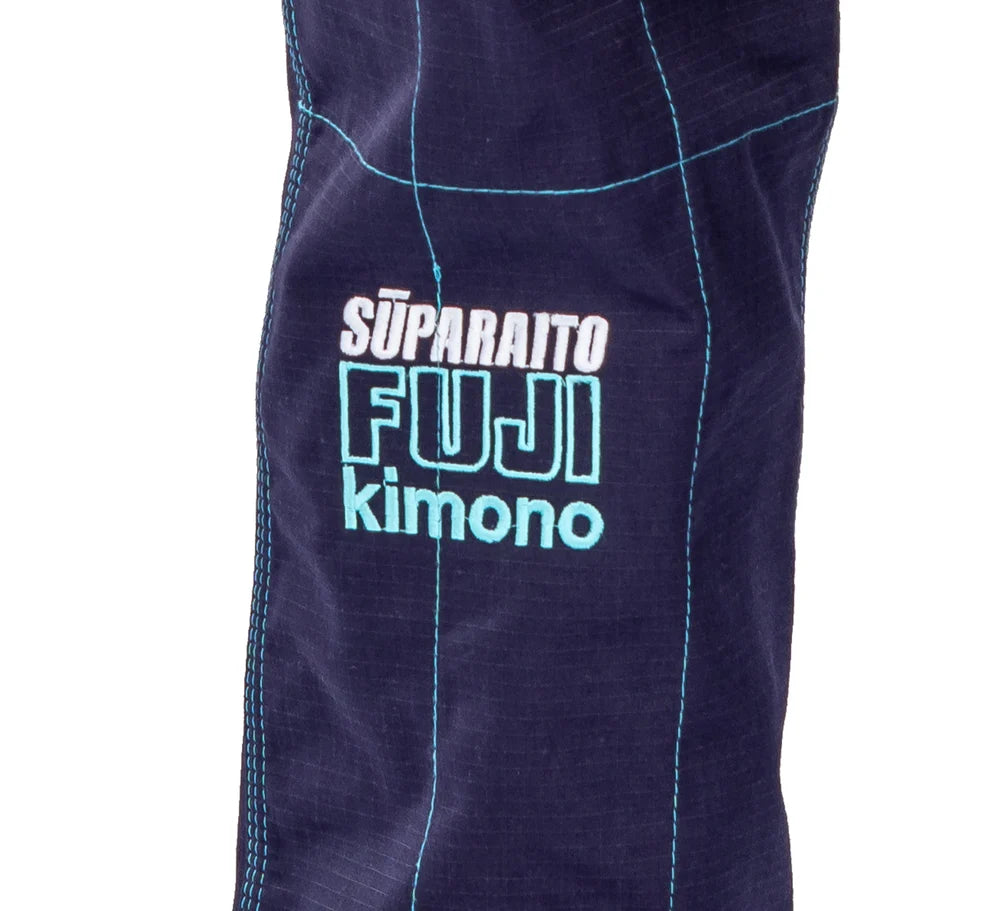 FUJI Suparaito Womens BJJ Gi Crane Edition - Navy - FIGHTWEAR
