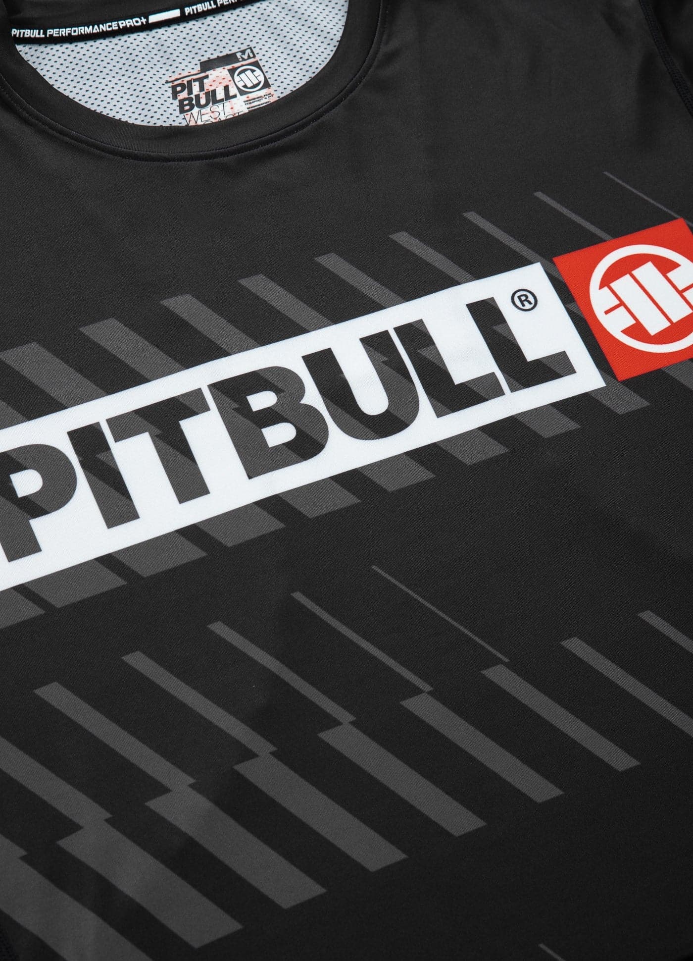 PITBULL STREET DOG T-shirt en maille noir